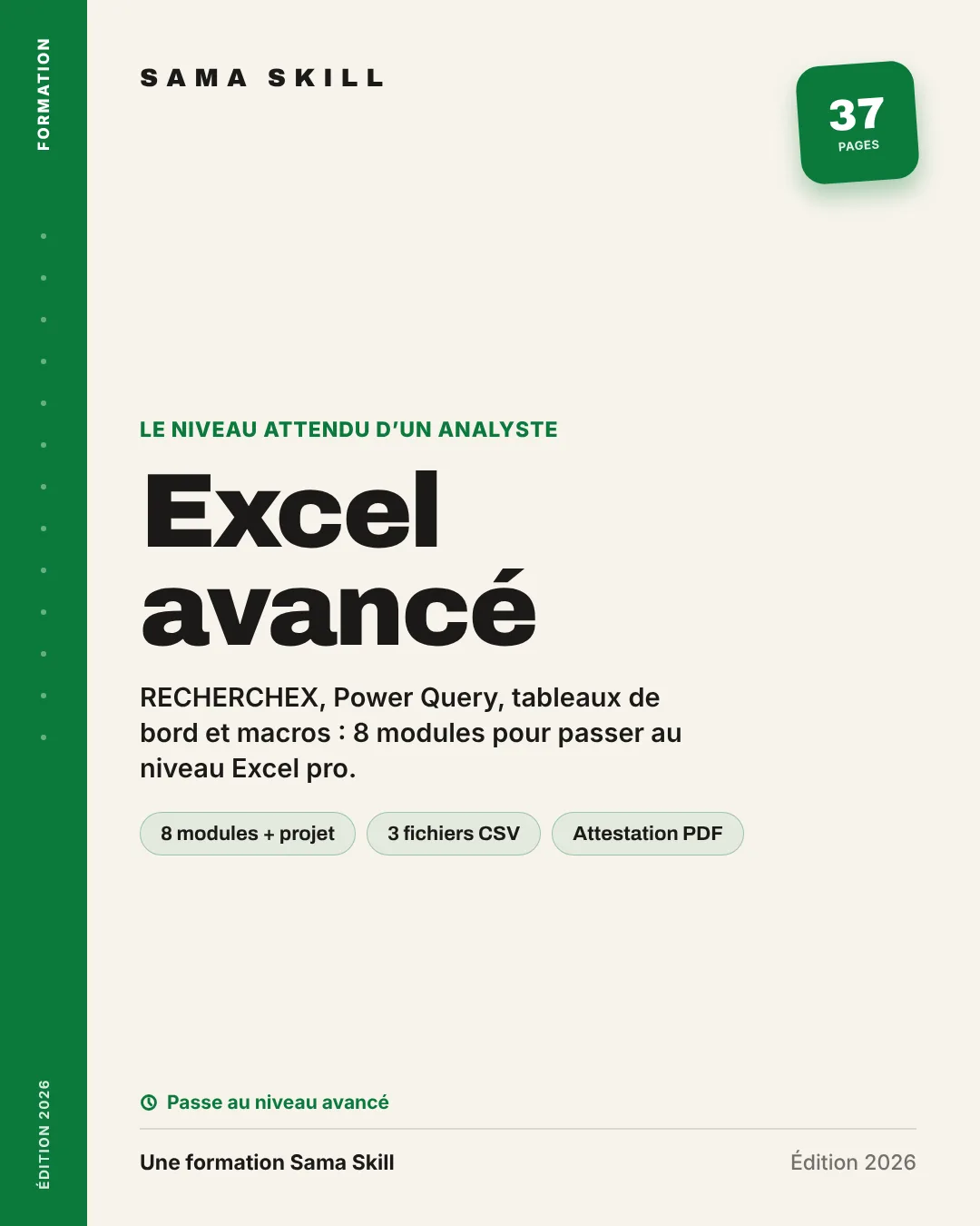 Excel avancé